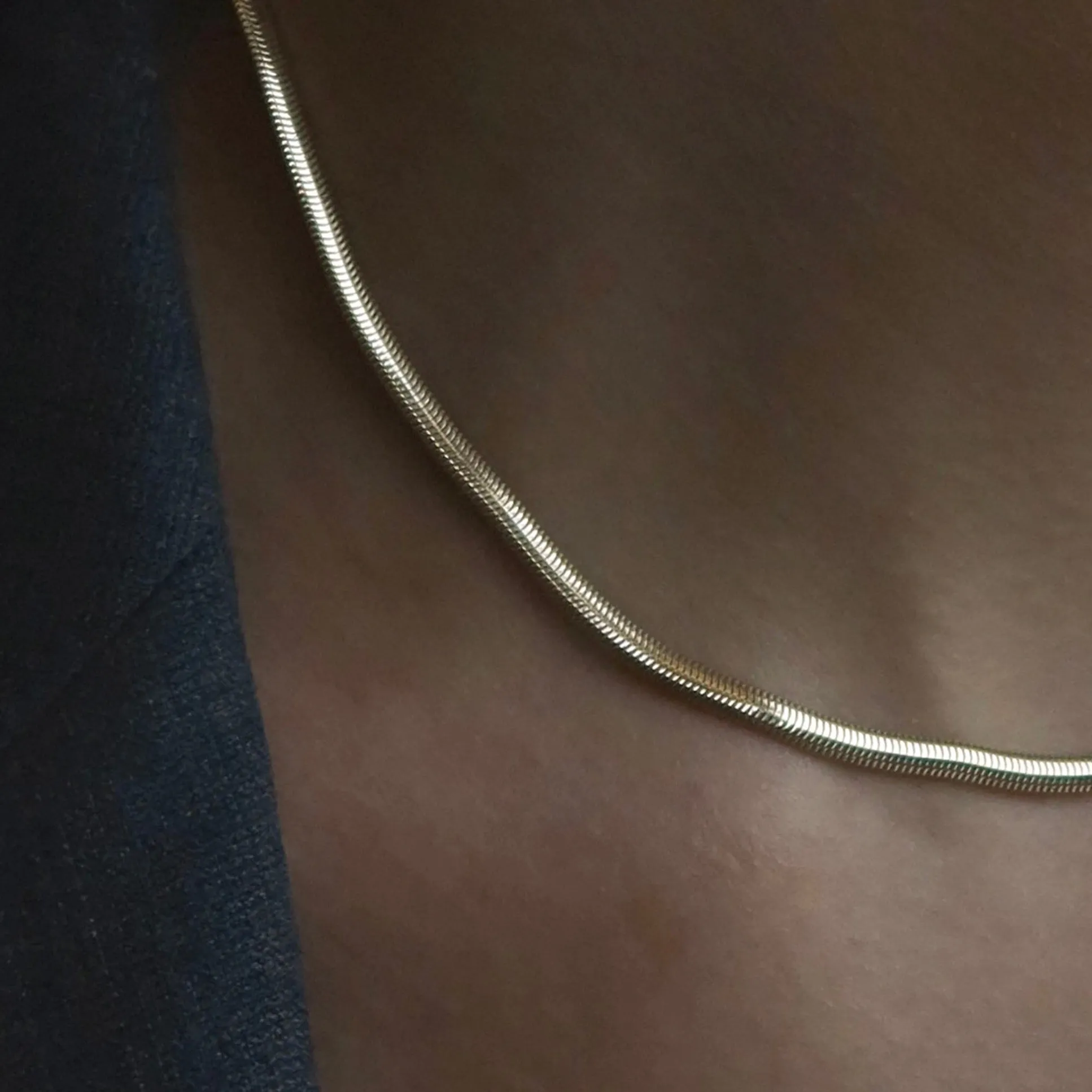 14k Darcie Cobra Necklace