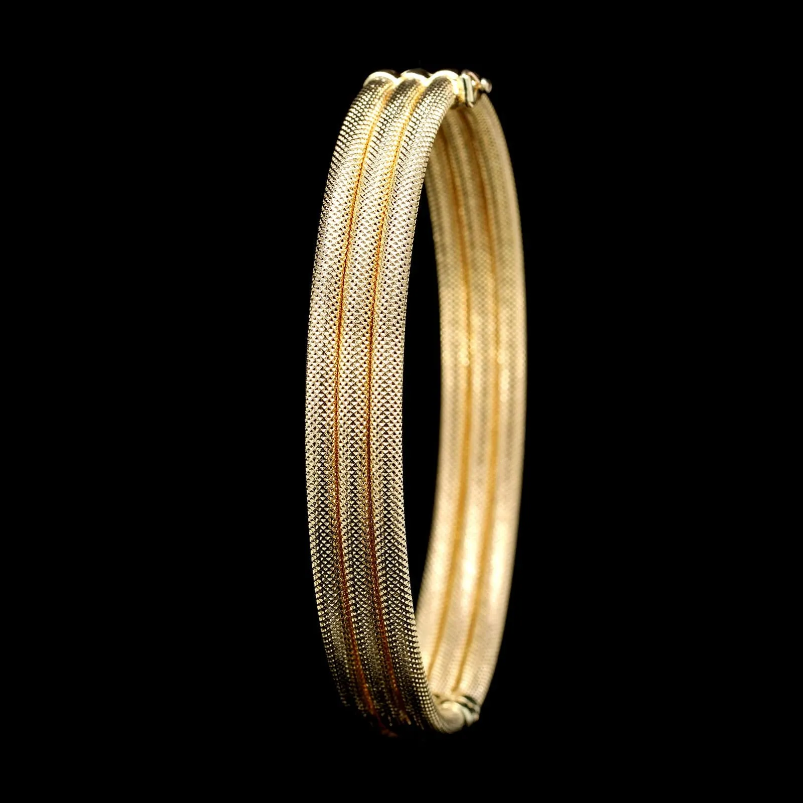 14K Yellow Gold Estate Bangle