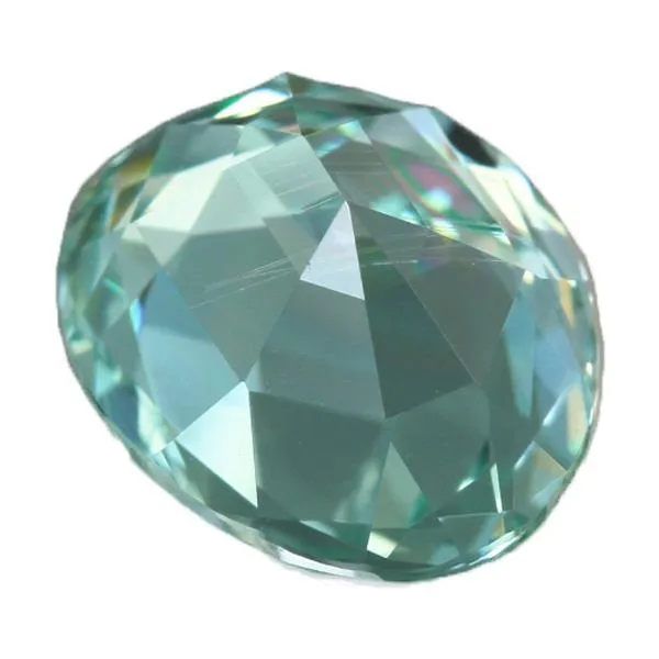 2.45ct Blue Aquamarine, 10.15x8.03mm