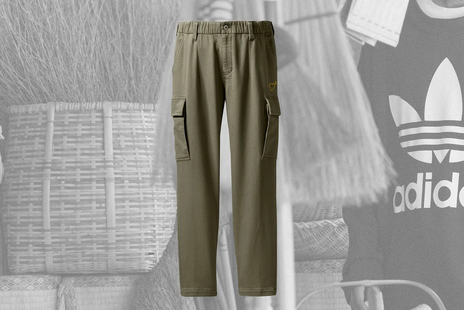 Adidas Originals x 5P Pants - Khaki