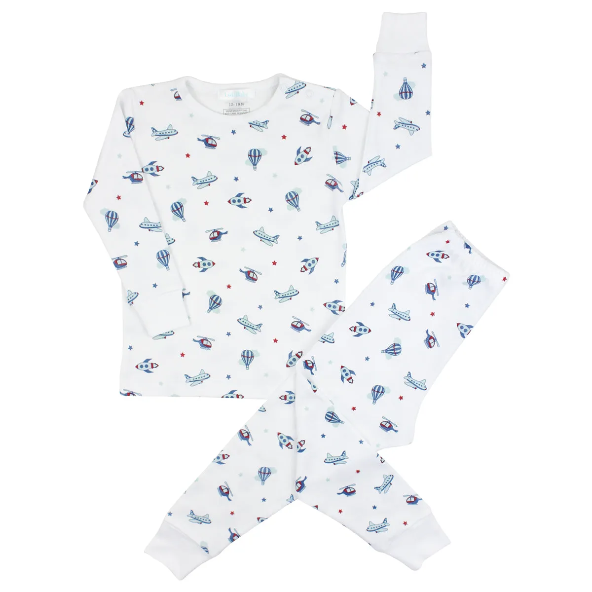 Air Transports Printed Pajama | Boy