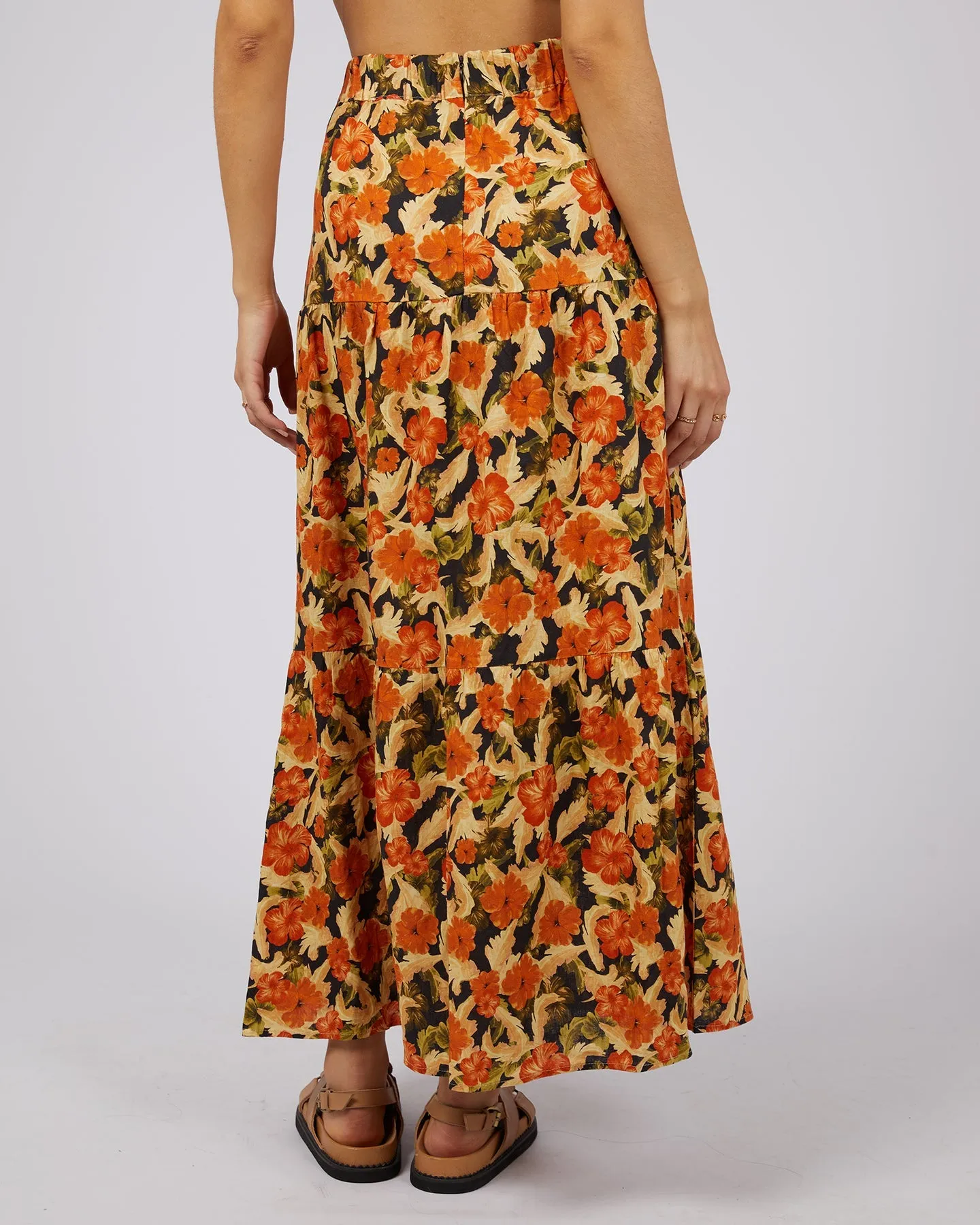 All ABout Eve Margot Floral Maxi Skirt - Print