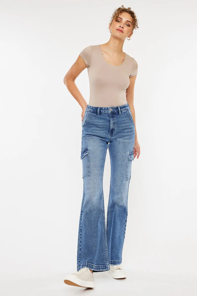 Aspen High Rise Flare Jeans