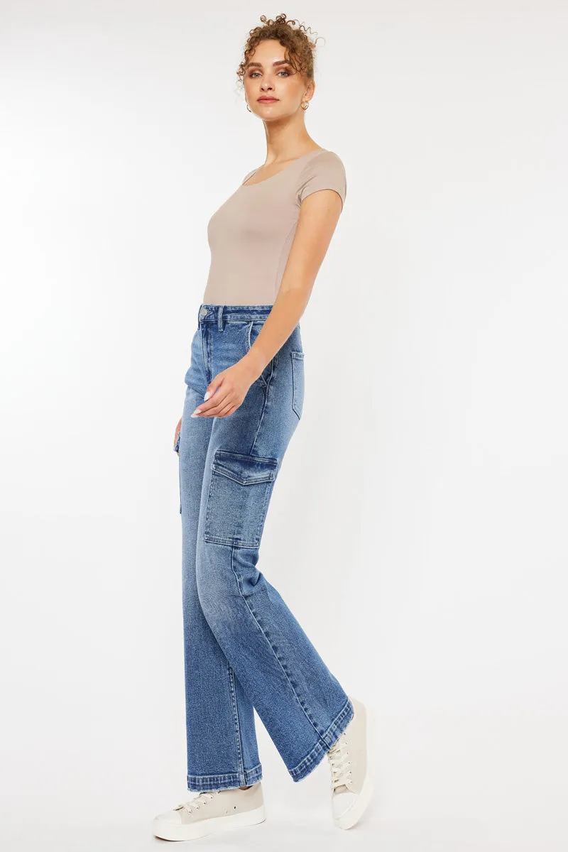 Aspen High Rise Flare Jeans