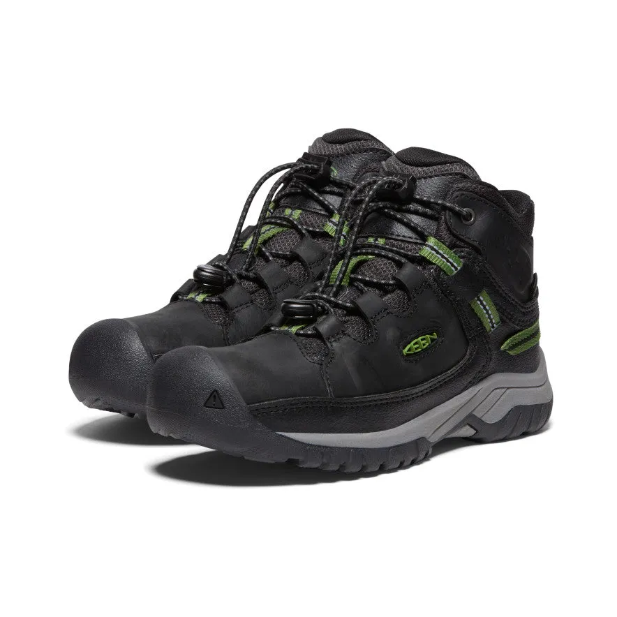 Big Kids' Targhee Waterproof Boot  |  Black/Campsite