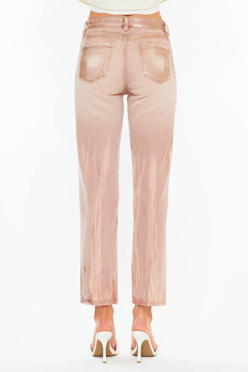 Blaire Premier High Rise Straight Jeans