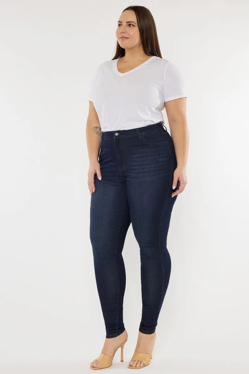 Bluebird High Rise Super Skinny Jeans (Plus Size)