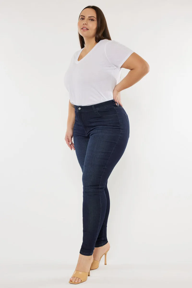 Bluebird High Rise Super Skinny Jeans (Plus Size)