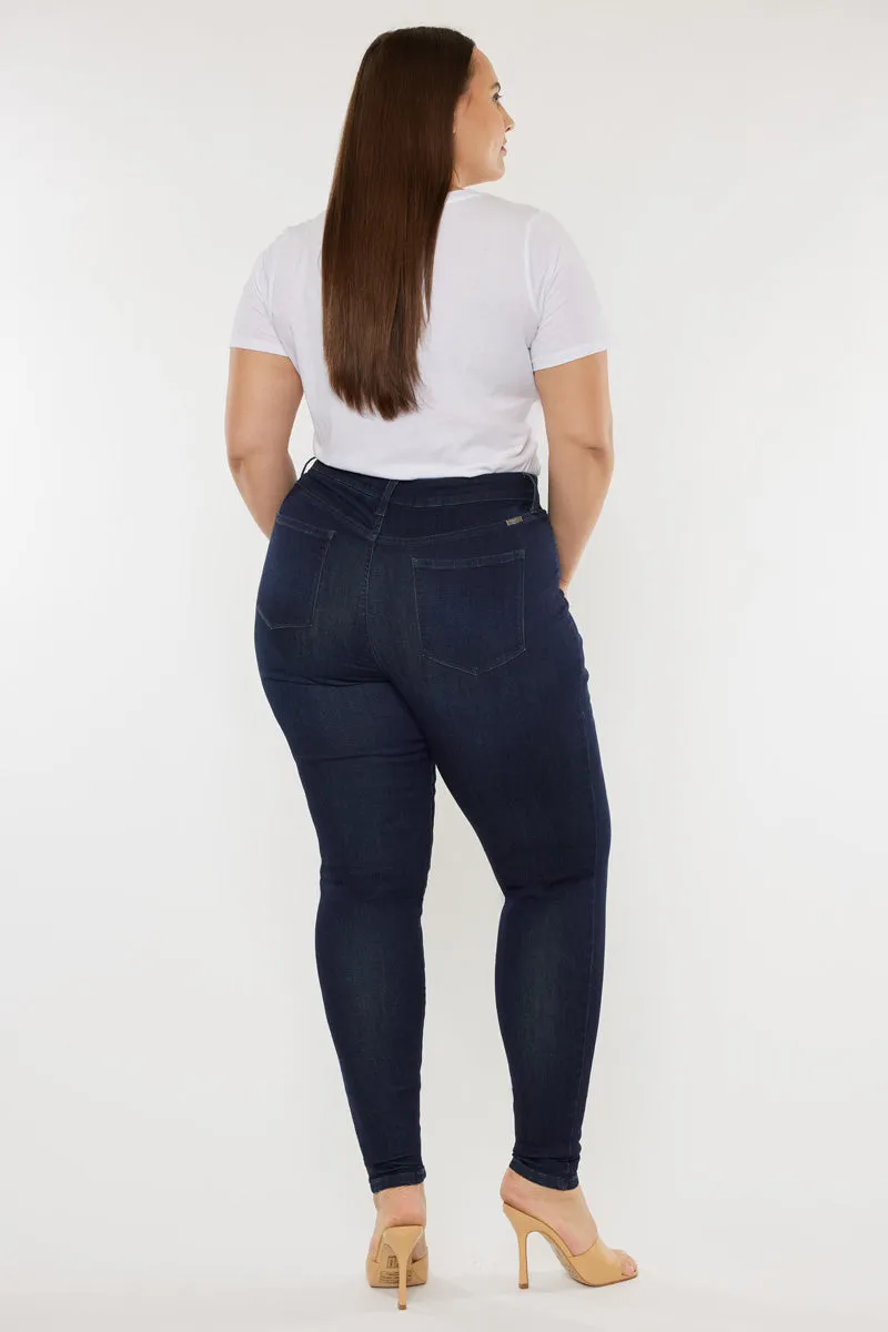 Bluebird High Rise Super Skinny Jeans (Plus Size)