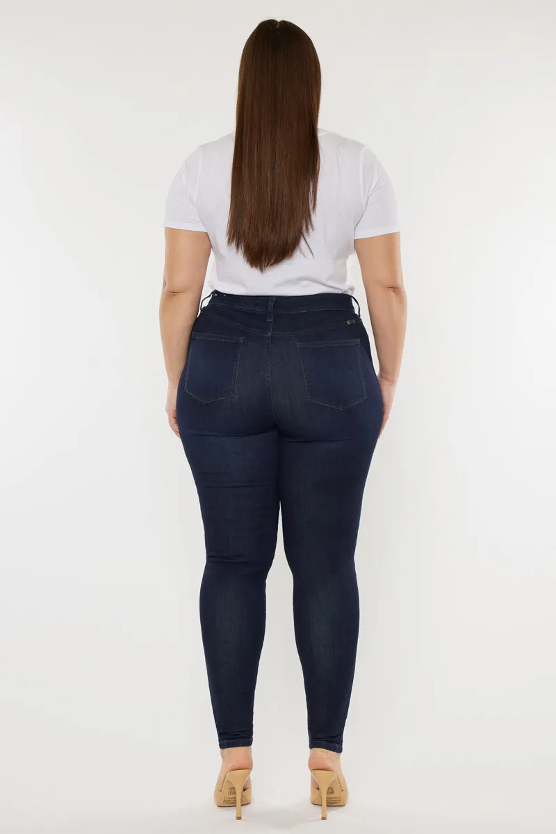 Bluebird High Rise Super Skinny Jeans (Plus Size)