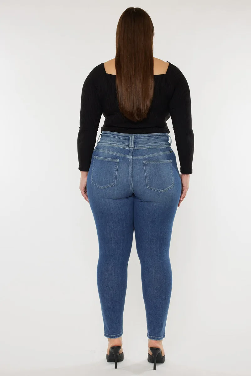 Brianne High Rise Super Skinny Jeans (Plus Size)