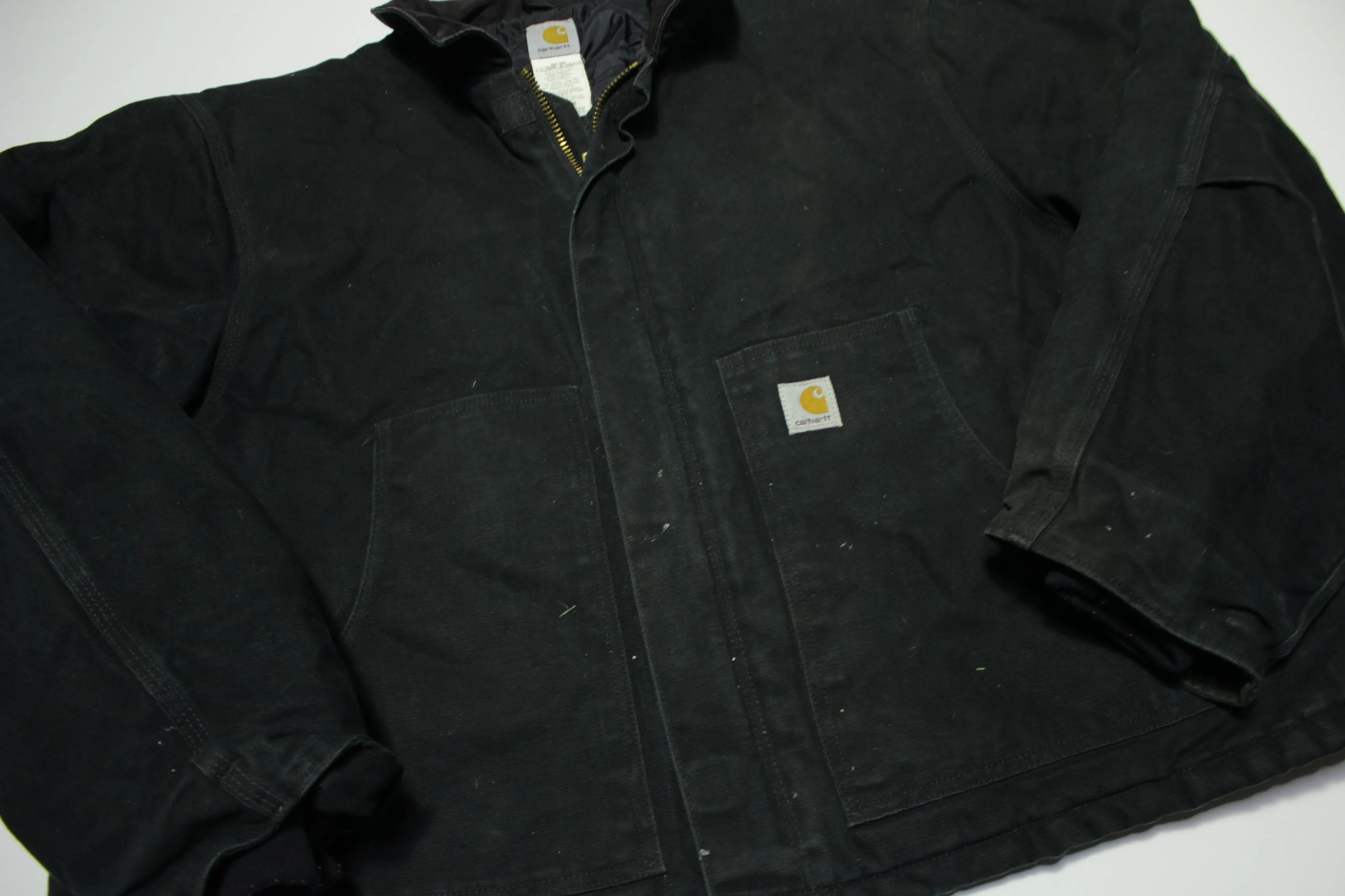 Carhartt J02 Traditional Arctic Quilt Duck Work Jacket