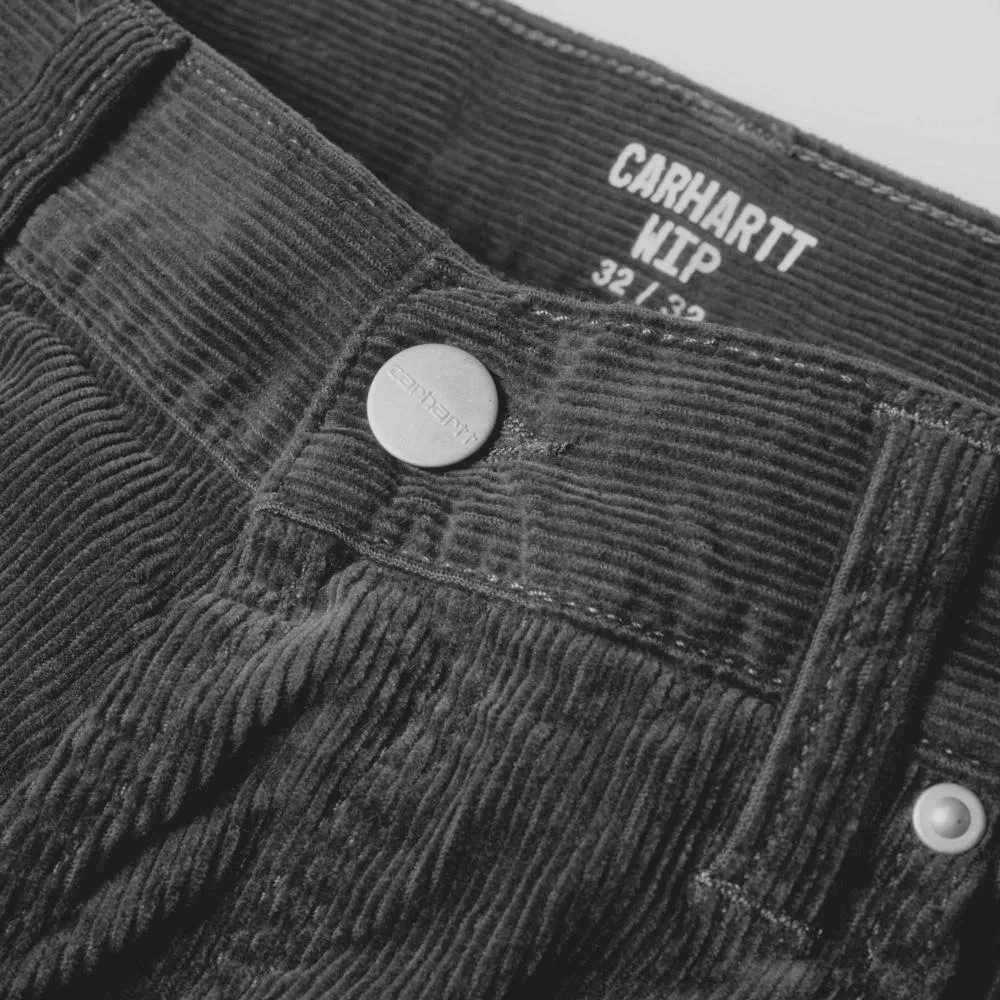 Carhartt WIP Klondike Corduroy Pant - Blacksmith