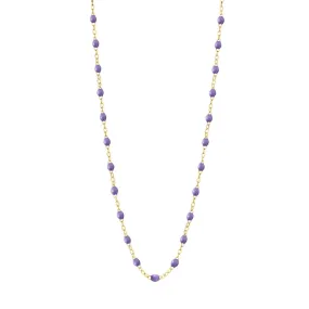 CLASSIC 16" GIGI NECKLACE IN MAUVE