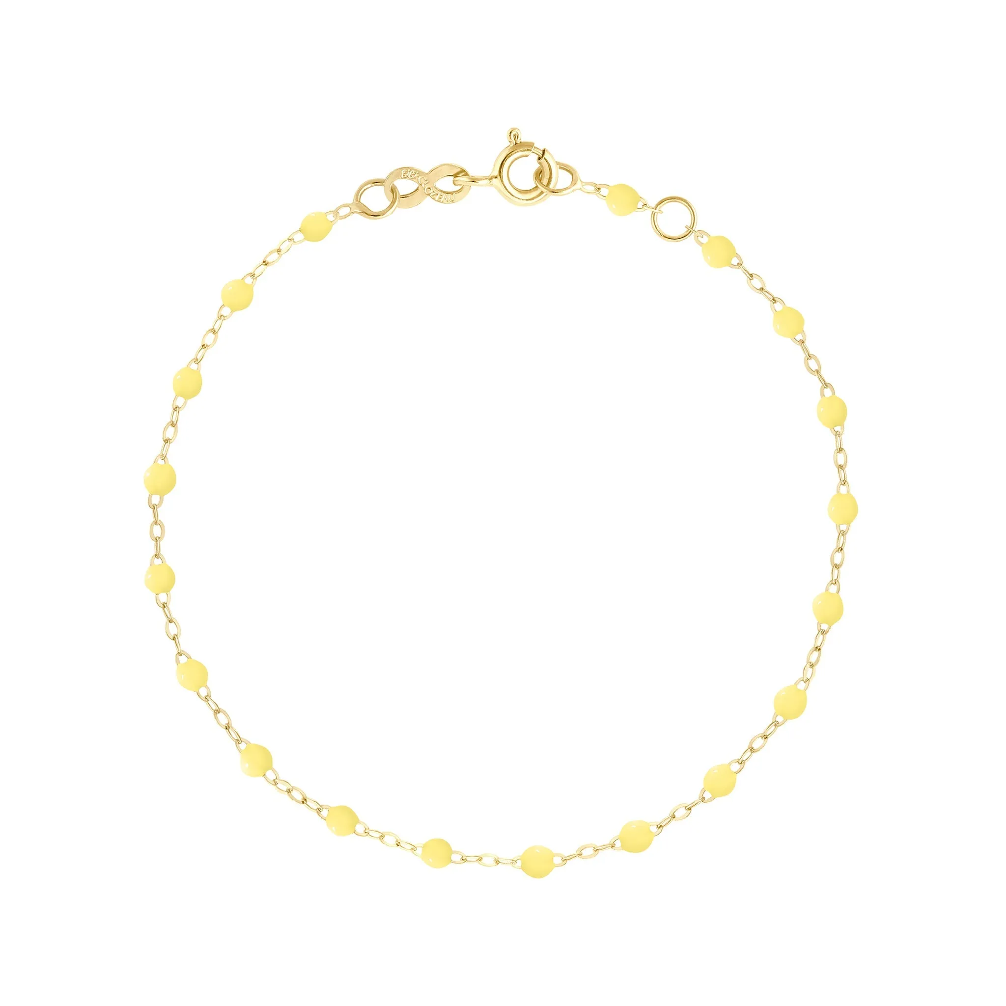 Classic Gigi Mimosa Bracelet, Yellow Gold, 5.9"