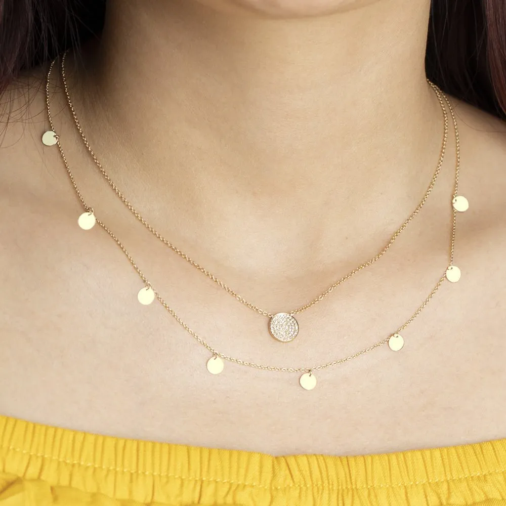 Coin Station Necklace