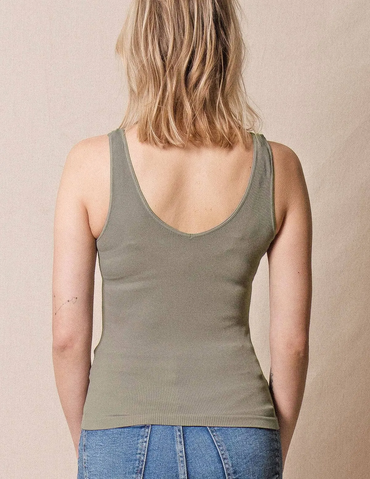 Control Fit Reversible Ribbed Tank