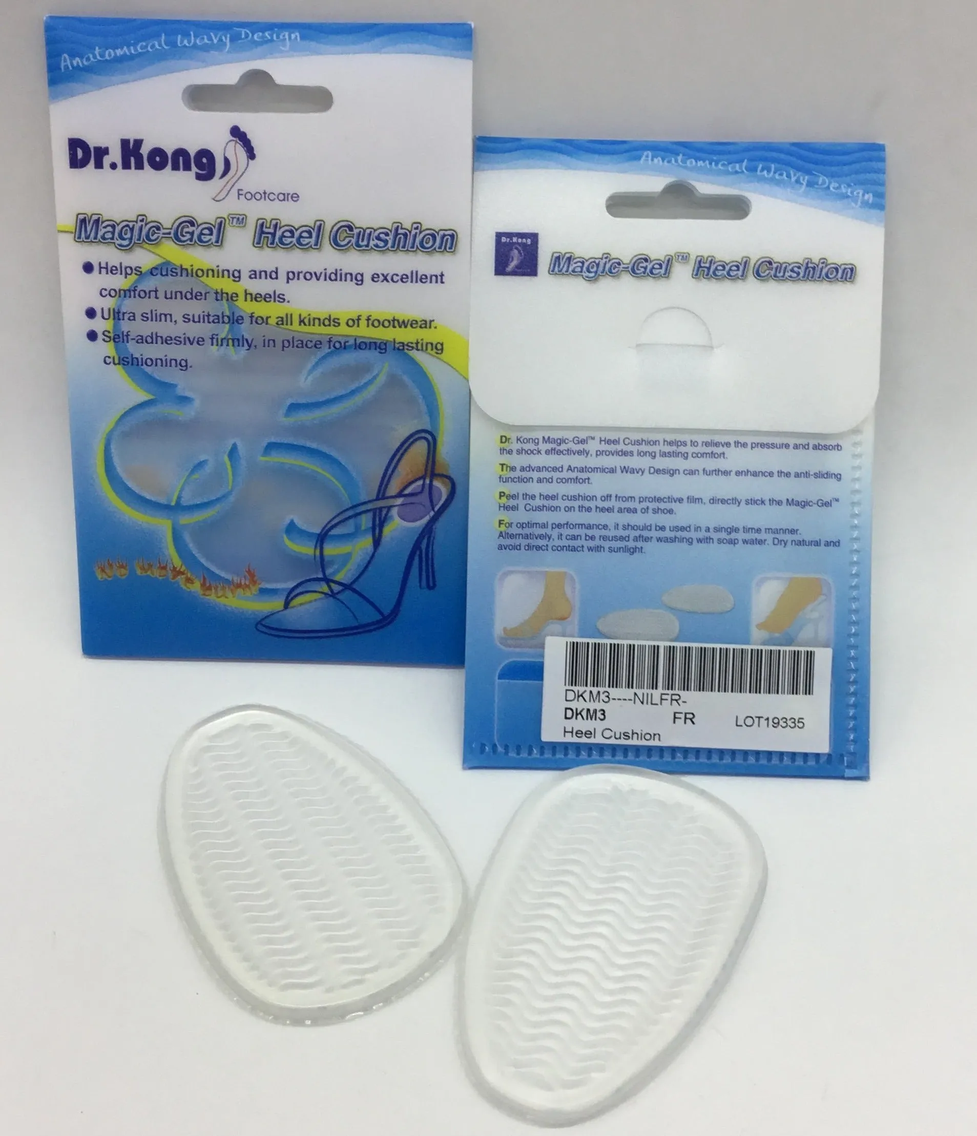 DR.KONG MAGIC-GEL HEEL CUSHION ACCESSORIES DK-DKM3-F(RP : $16.90)