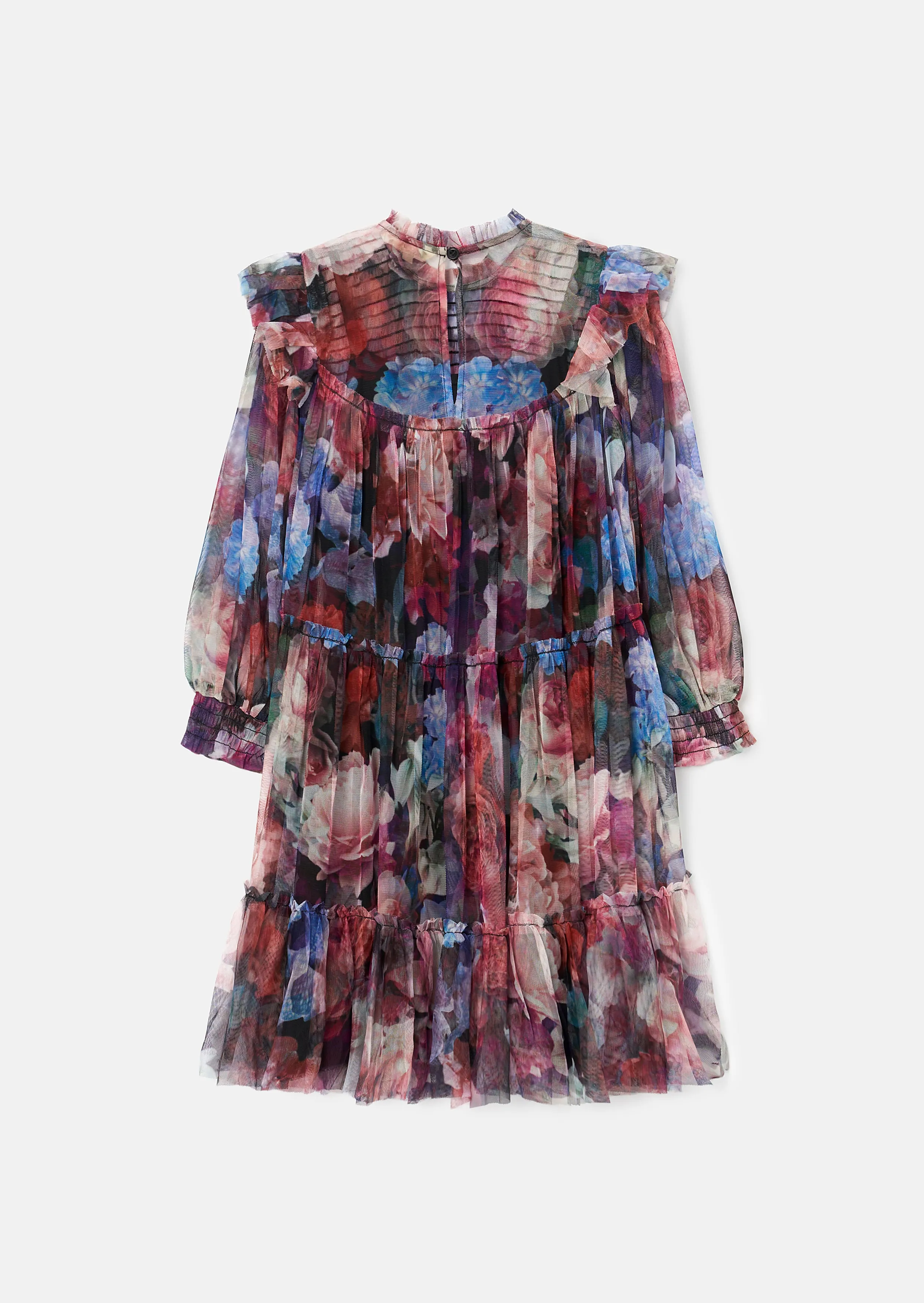 Eleanor Multi Floral Mesh Dress