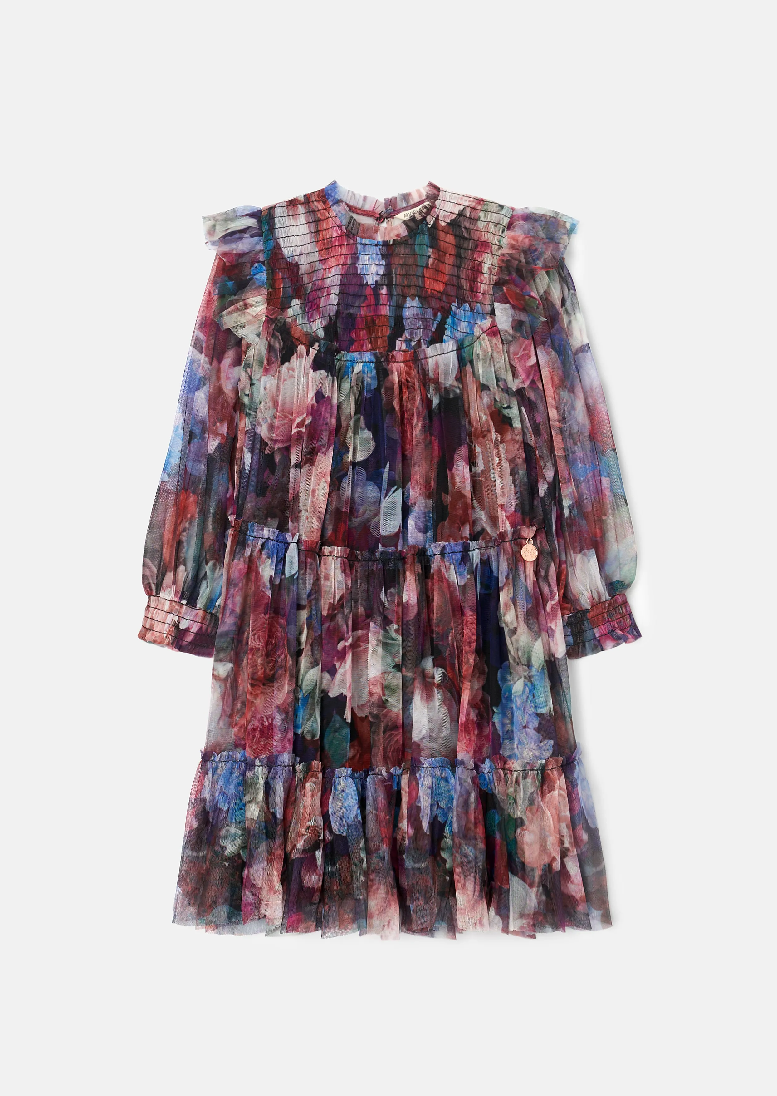 Eleanor Multi Floral Mesh Dress