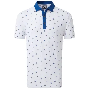 Footjoy Polo Scattered floral White