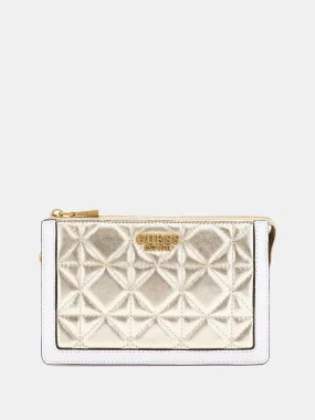 GUESS ABEY LAMINATED CROSSBODY