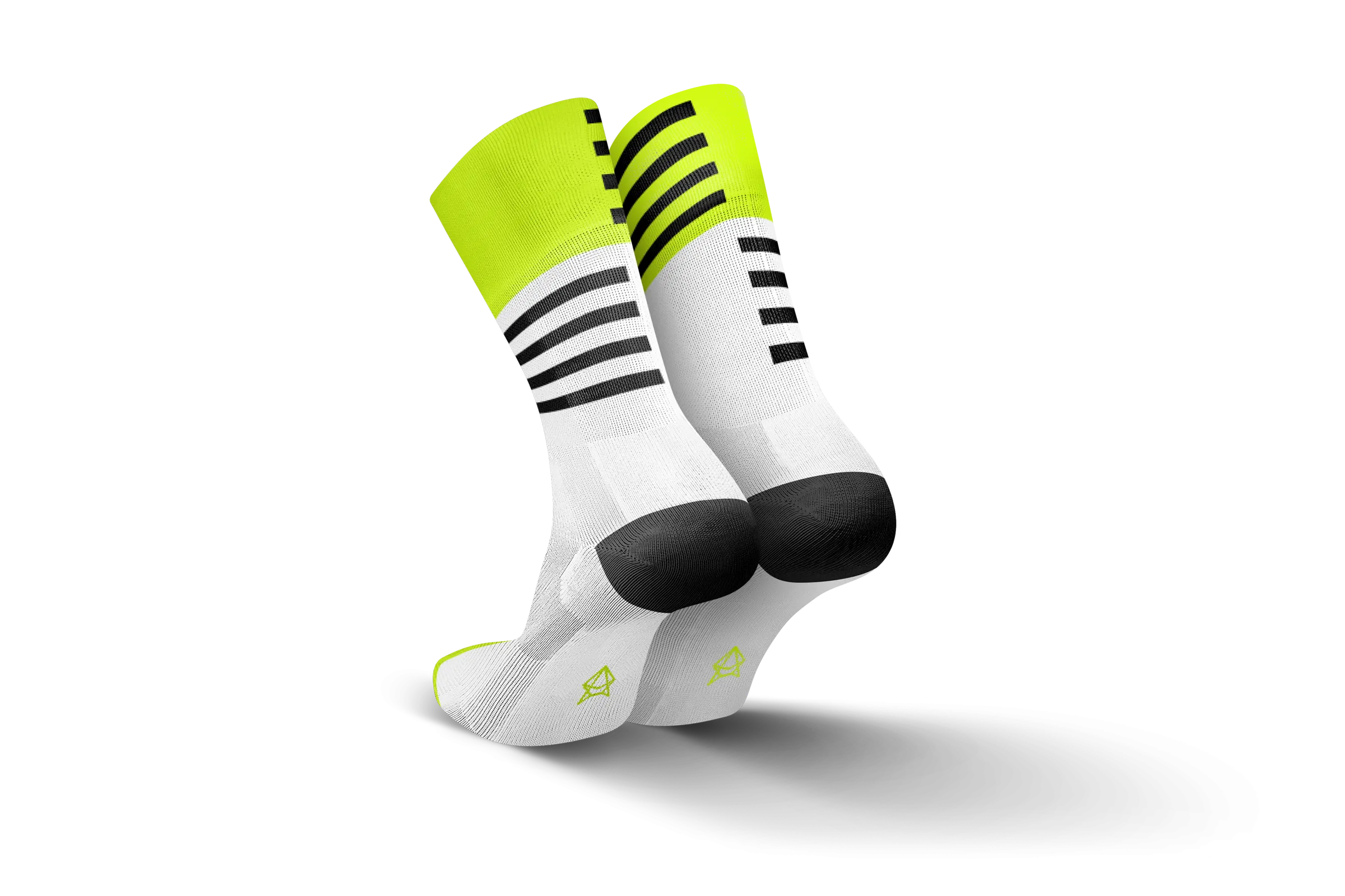 INCYLENCE Ultralight Wings White Canary Long Sock