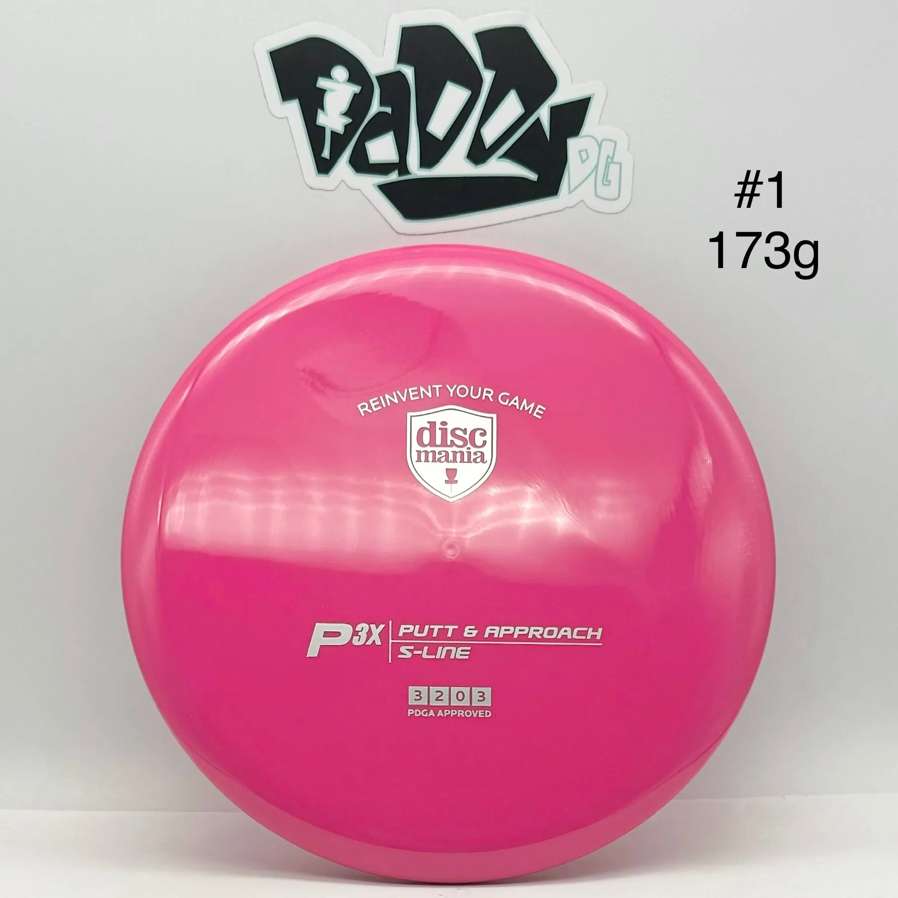 ****NEW Discmania P3X S-Line Putt & Approach