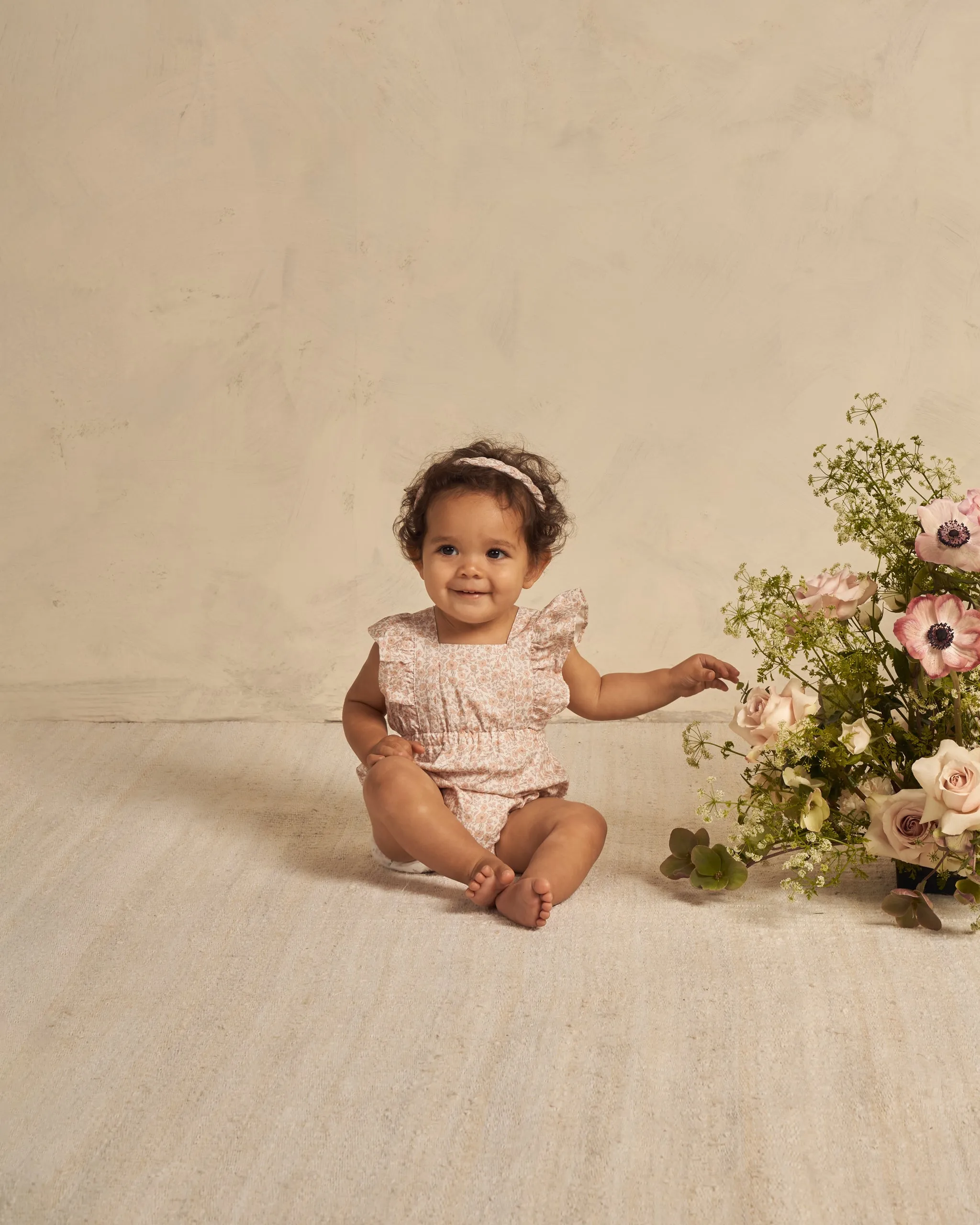 Noralee Lucy Romper in Midsummer Floral