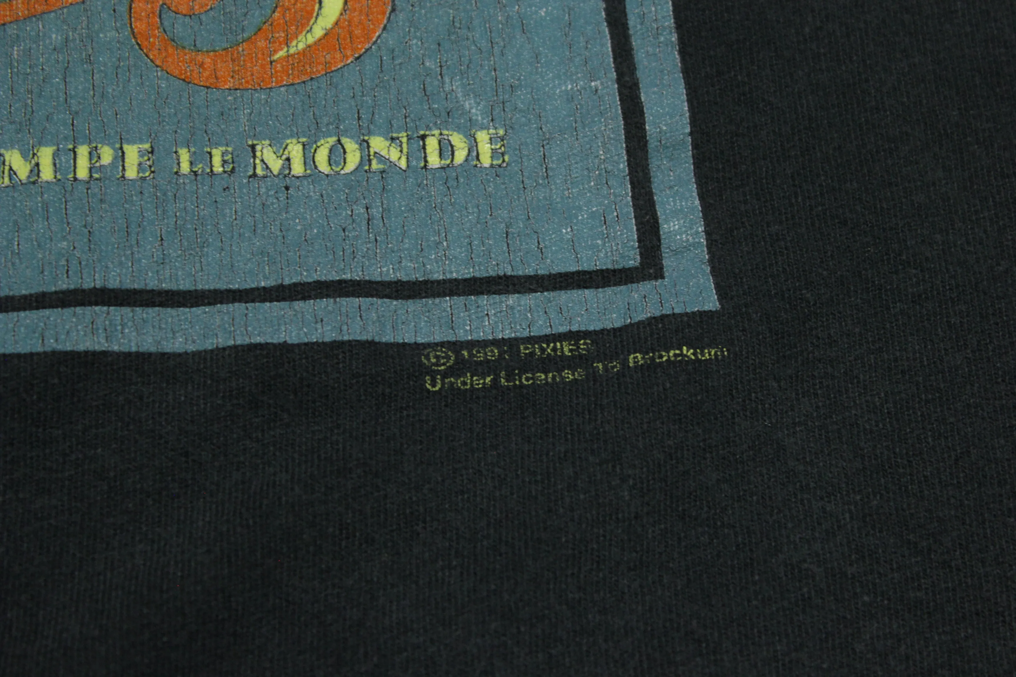 Pixies Trompe Le Monde Vintage 1991 Brockum Licensed 90's Alternative Rock Band T-Shirt