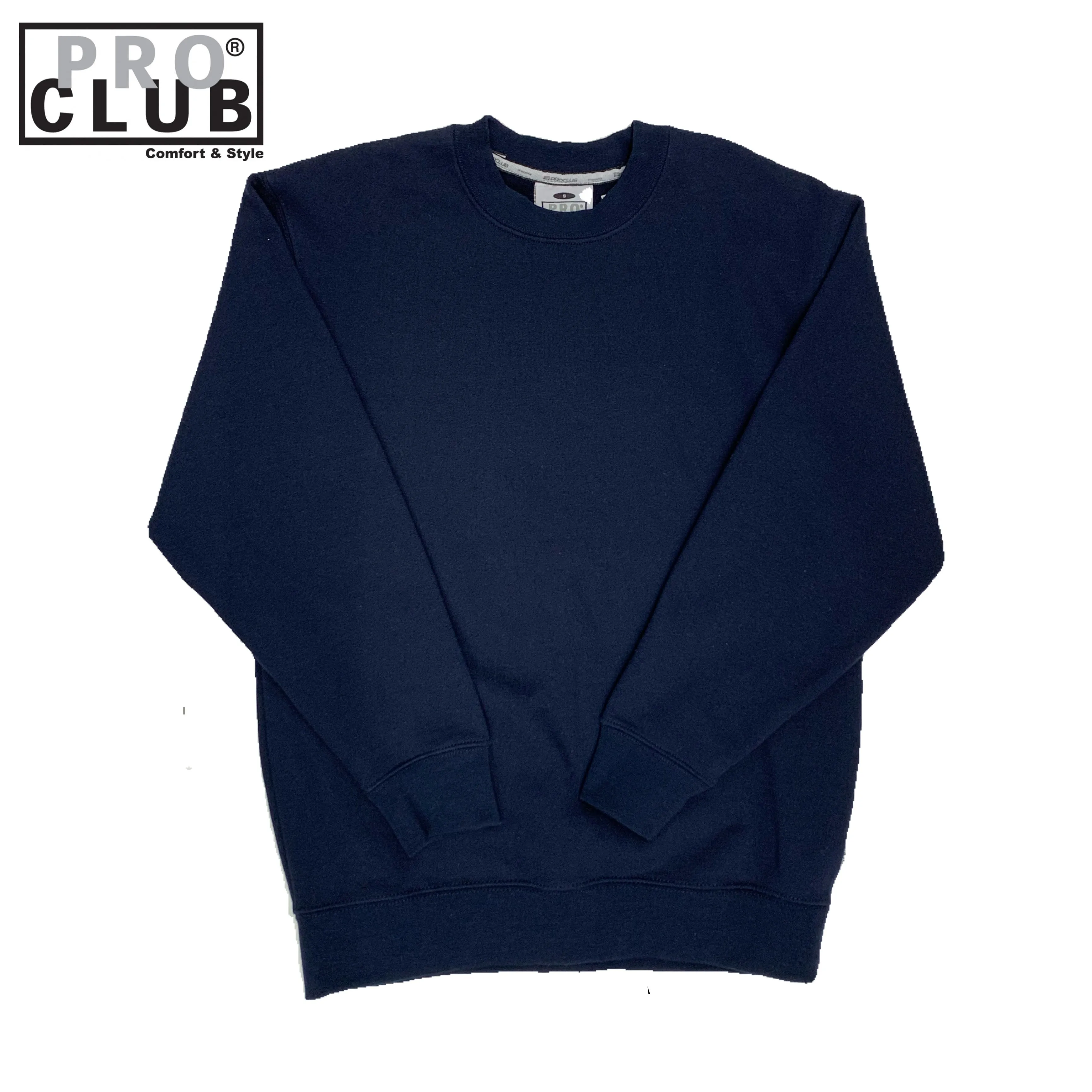 Pro Club Men's Heavyweight 13oz Crew Neck Fleece Pullover Sweatshirt