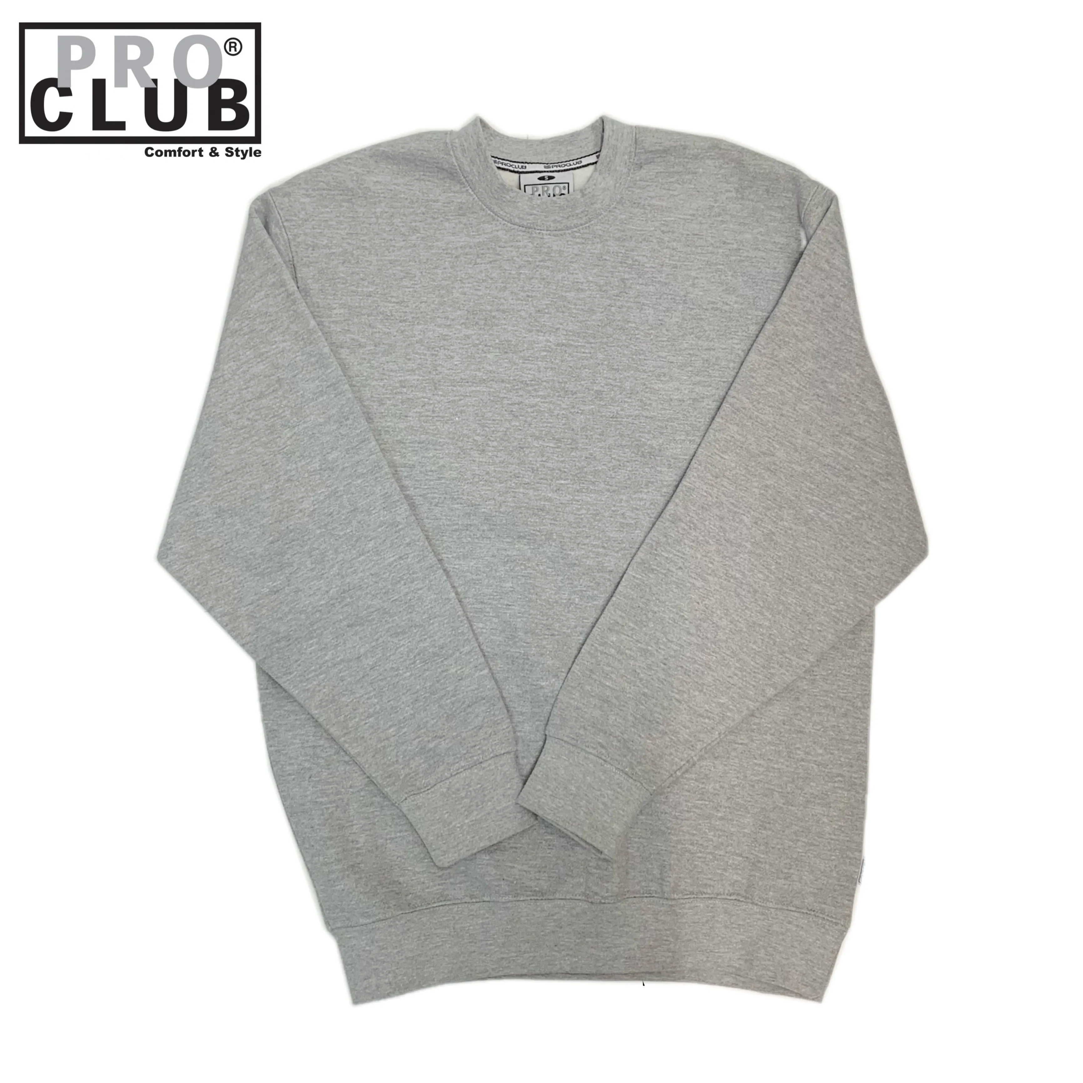 Pro Club Men's Heavyweight 13oz Crew Neck Fleece Pullover Sweatshirt