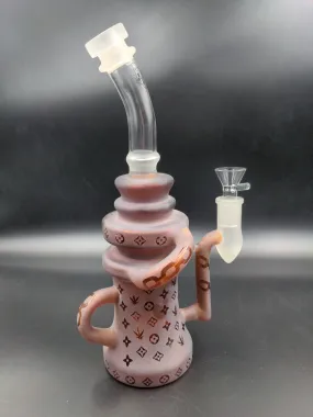 Pulsar Frosted Designer Recycler | 10.25 | 14mm