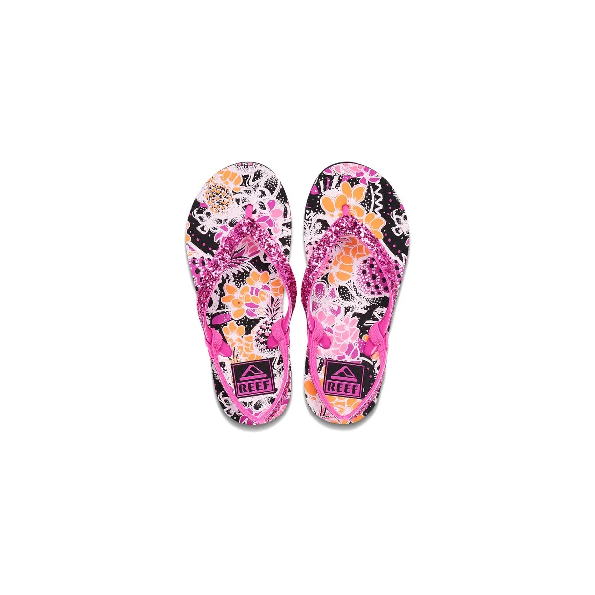 Reef Little Stargazer Prints Pineapple Floral   