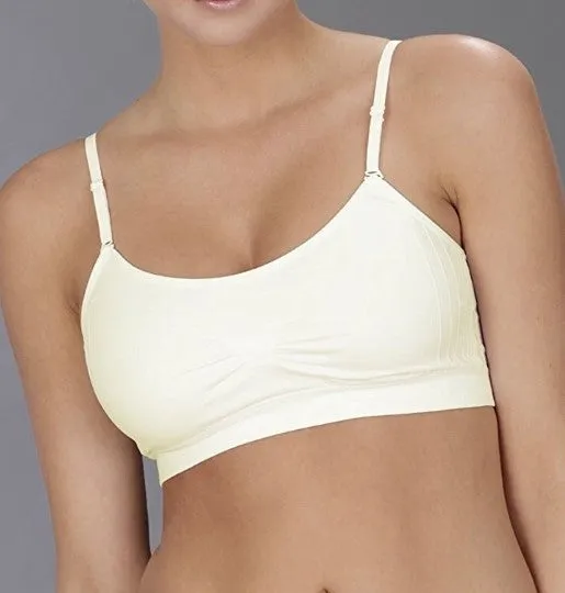 Seamless T shirt bra in ivory by Joy Bra