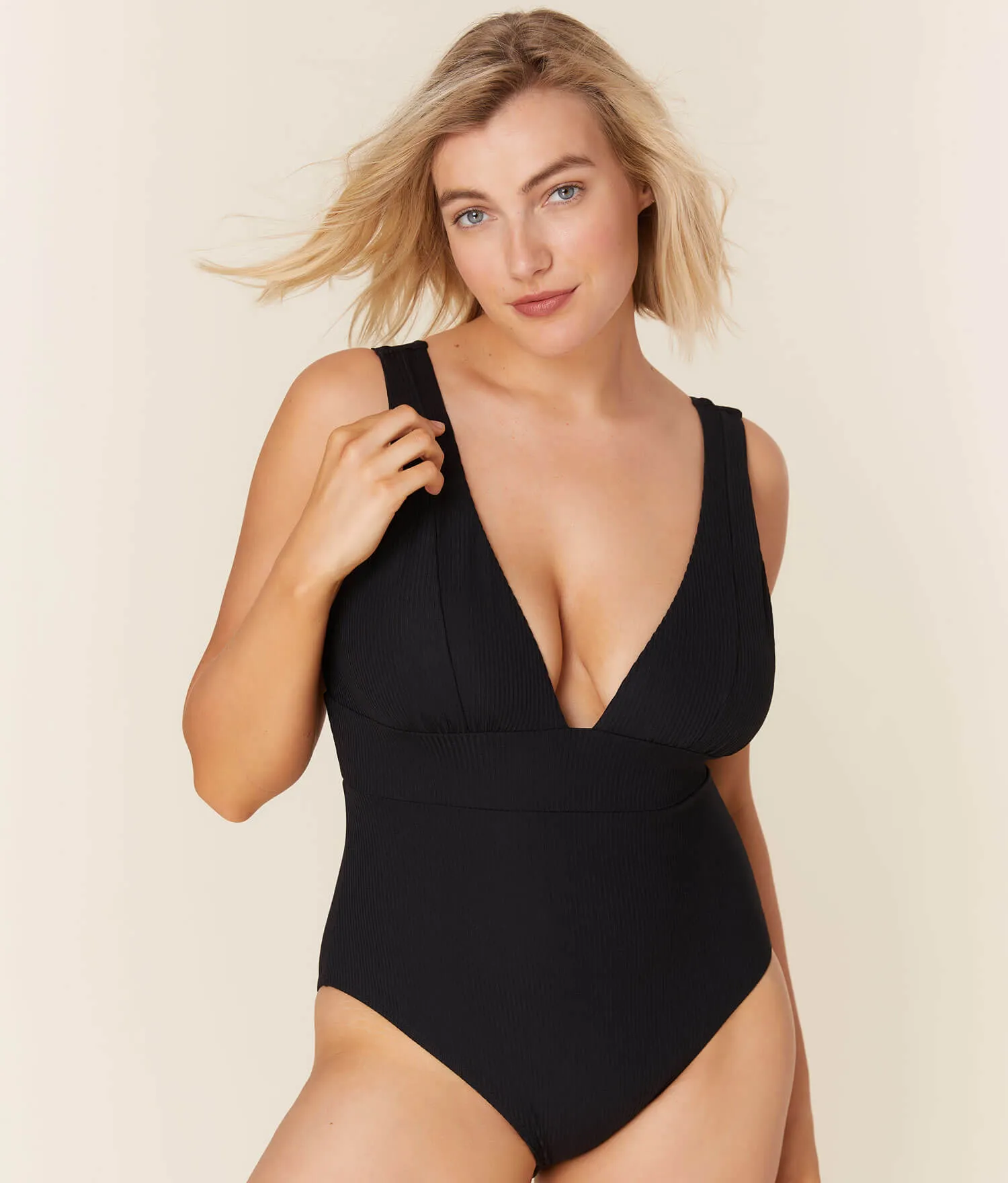 The Mykonos One Piece - Flat - Black - Classic