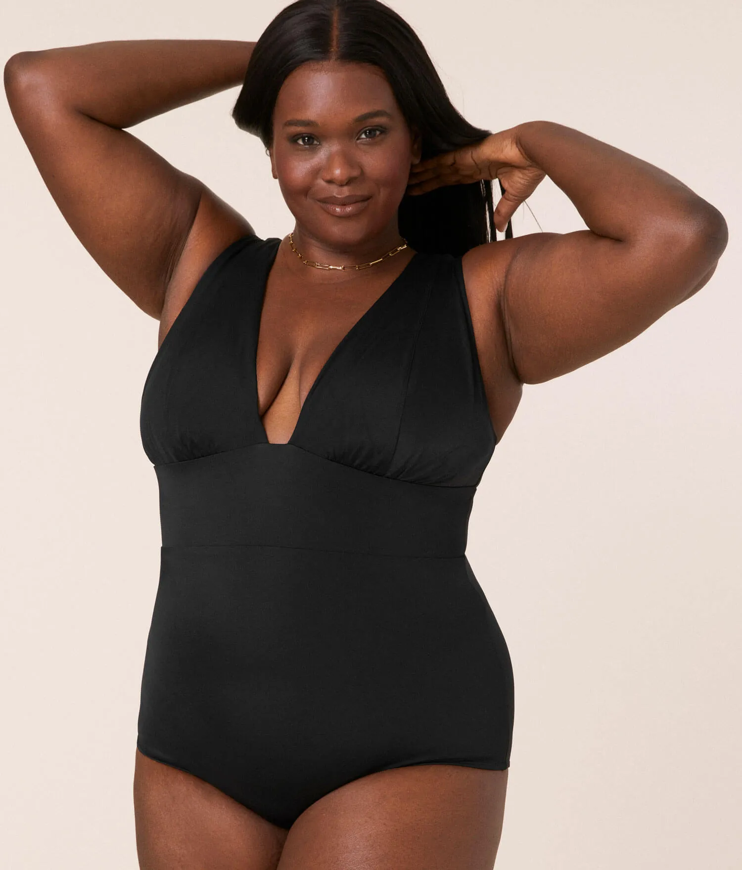 The Mykonos One Piece - Flat - Black - Classic