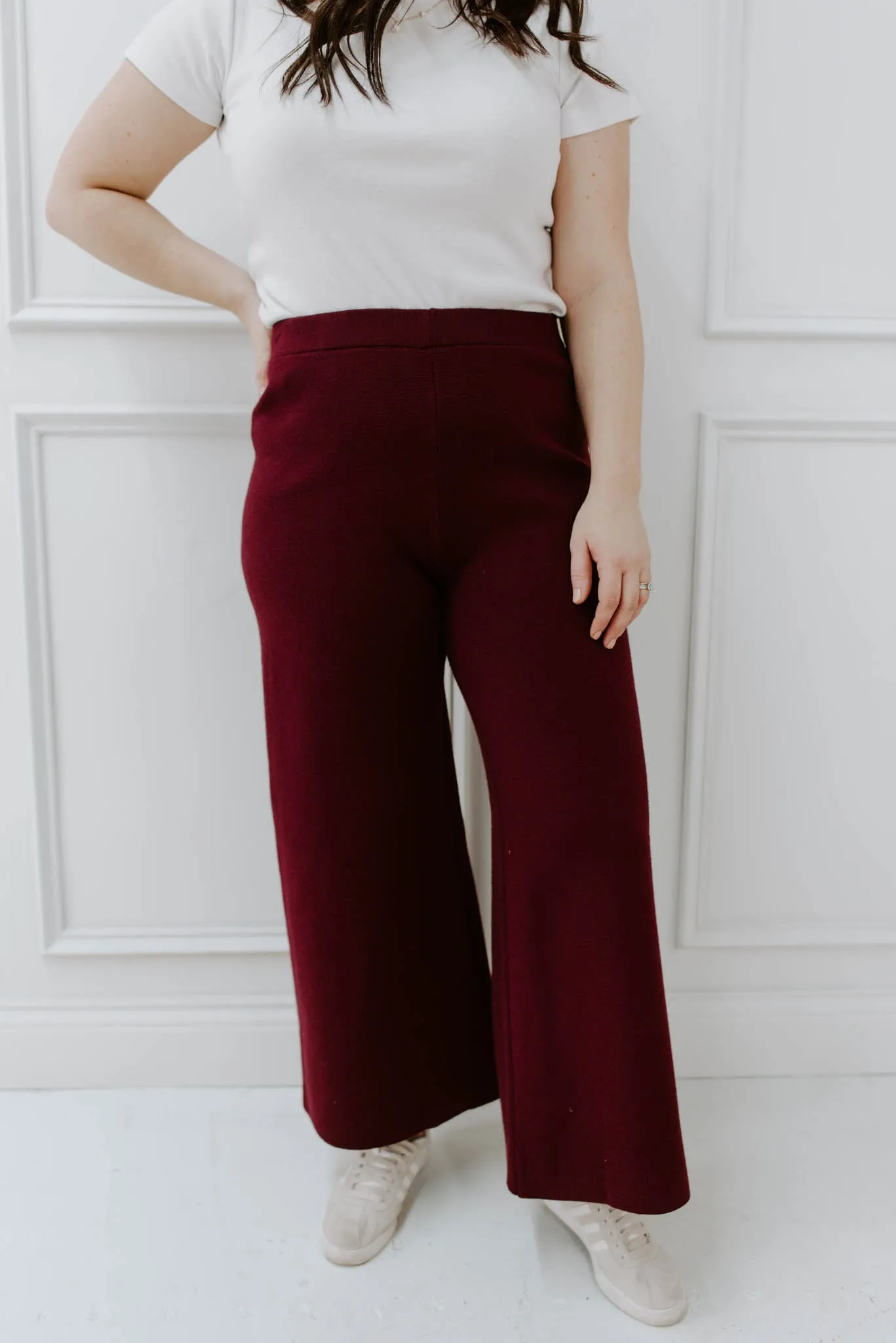 Thriving Cropped Sweater Pants