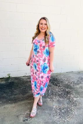 Tropical Gal Floral Maxi Dress