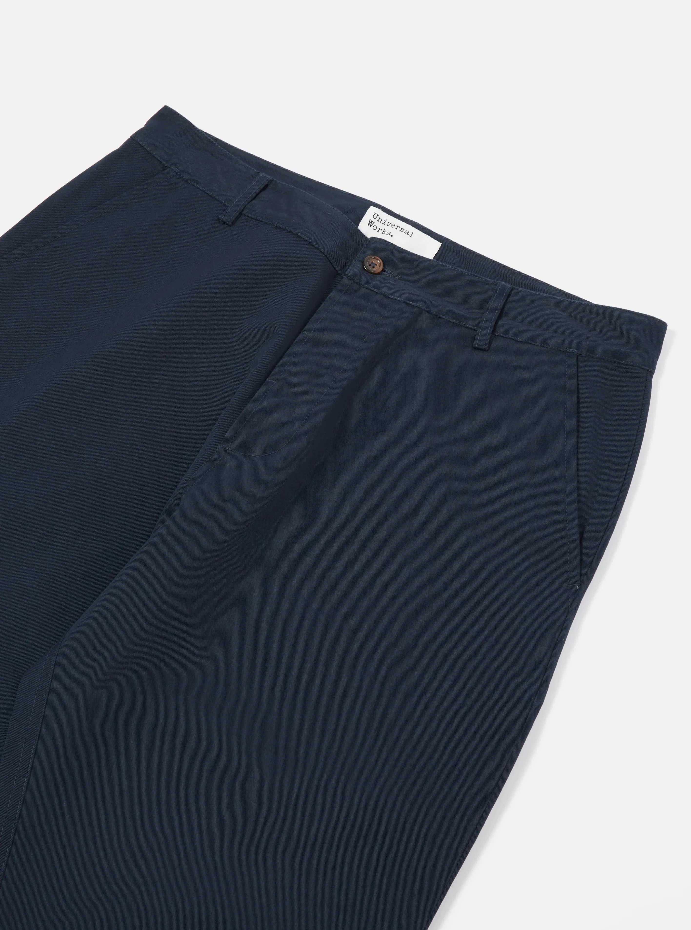 UNIVERSAL WORKS Military Chino In Navy Twill