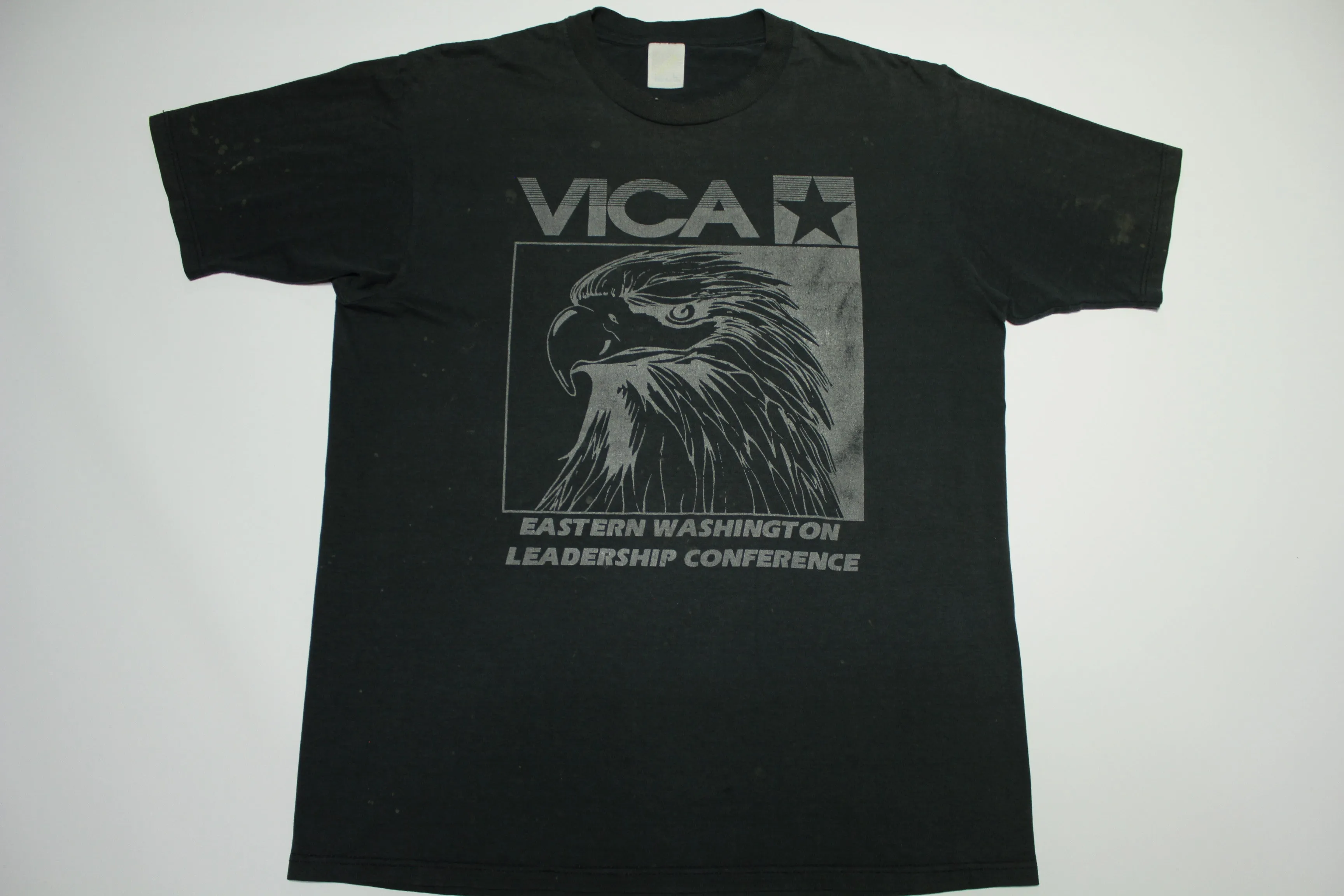 VICA Leadership Conference Bald Eagle Vintage 80's 90's Jerzees T-Shirt